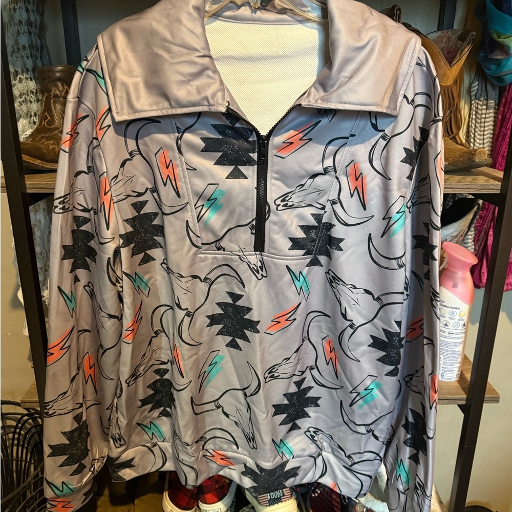 Western sweatshirt